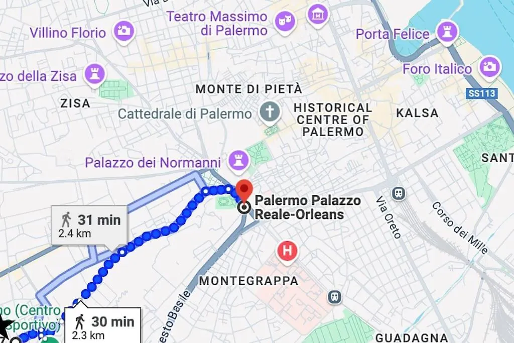 Dolce Sicily A 2Km Dal Centro Lägenhet Palermo Italien